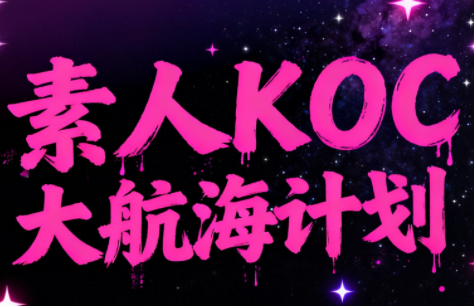 超萌素人KOC大航海计划-聚业