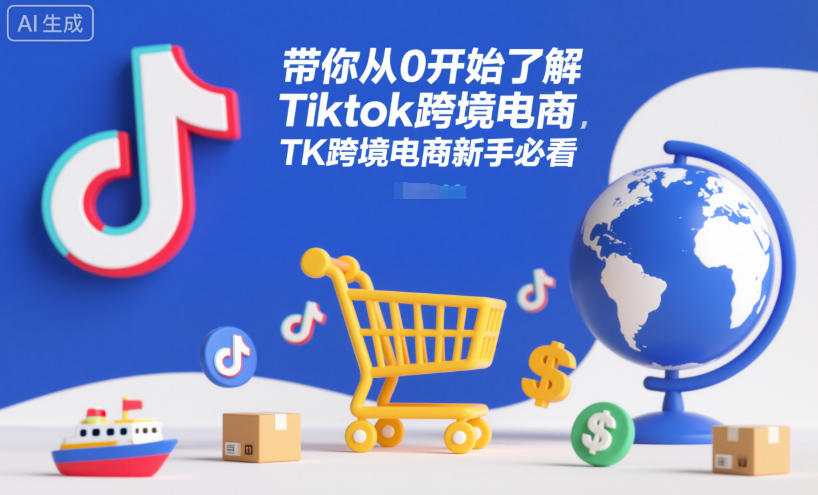 带你从0开始了解Tiktok跨境电商，TK跨境电商新手必看-聚业