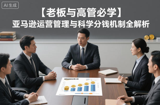 【老板与高管必学】亚马逊运营管理与科学分钱机制全解析-聚业