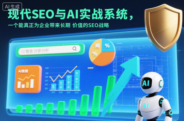 现代SEO与AI实战系统,一个能真正为企业带来长期价值的SEO战略(英语+中文字幕)-聚业