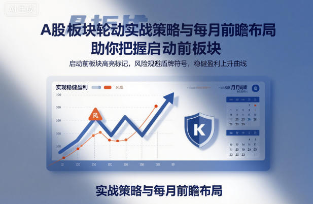 A股板块轮动实战策略与每月前瞻布局,助你把握启动前板块,规避风险,实现稳健盈利-聚业