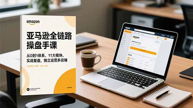 亚马逊全链路操盘手课，从0到1体系、11大模块、实战复盘，独立运营多店铺-聚业