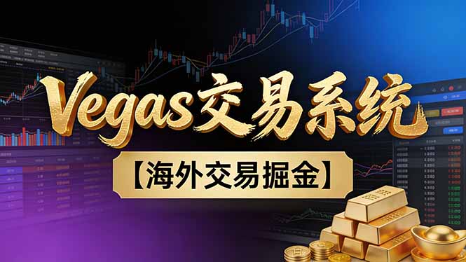 【普通人也可以成为操盘手第二期】Vegas交易技术+聪明软件,日赚50-100U-聚业