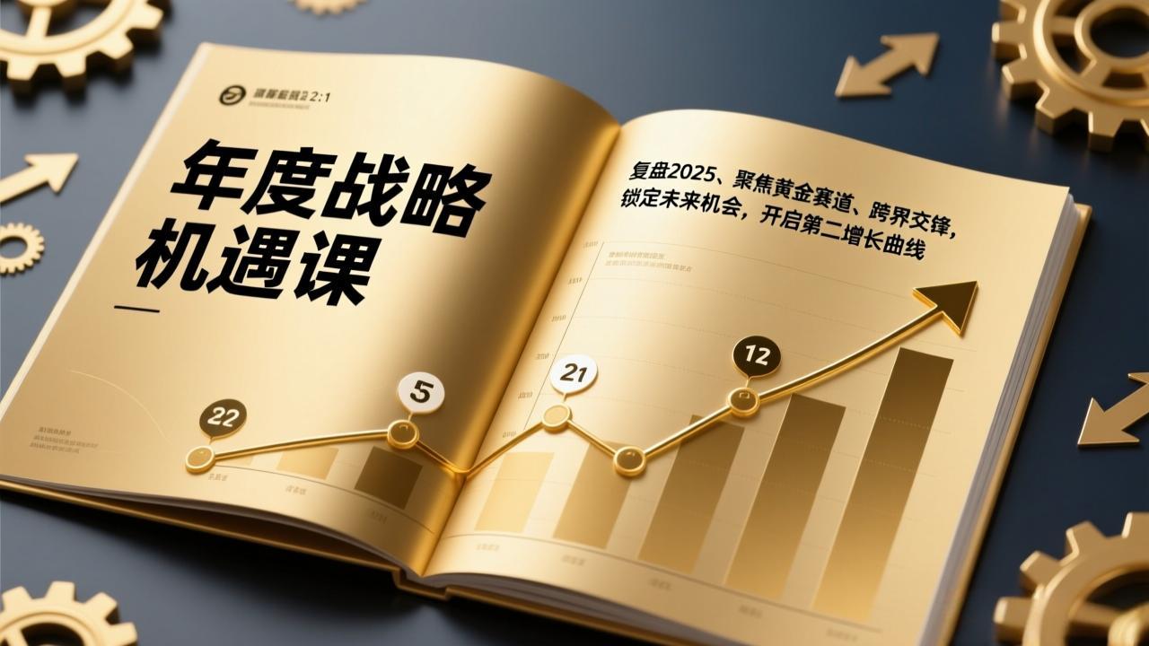 年度战略机遇课，复盘2025、聚焦黄金赛道、跨界交锋，锁定未来机会，开启第二增长曲线-聚业