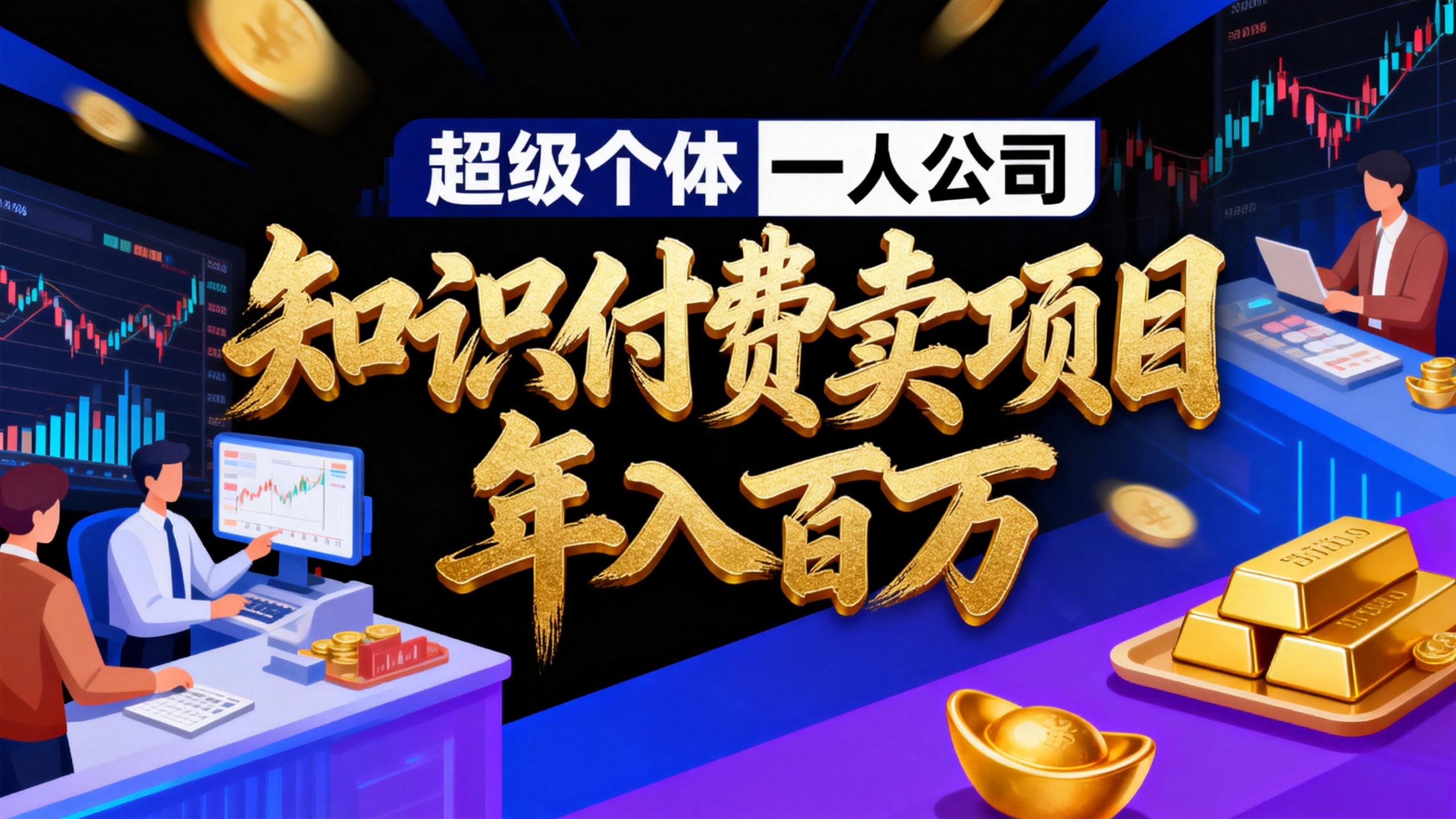 2026年“超级个体一人公司”私域卖项目年入百万，个人IP-精准引流-项目包装-转化成交-聚业