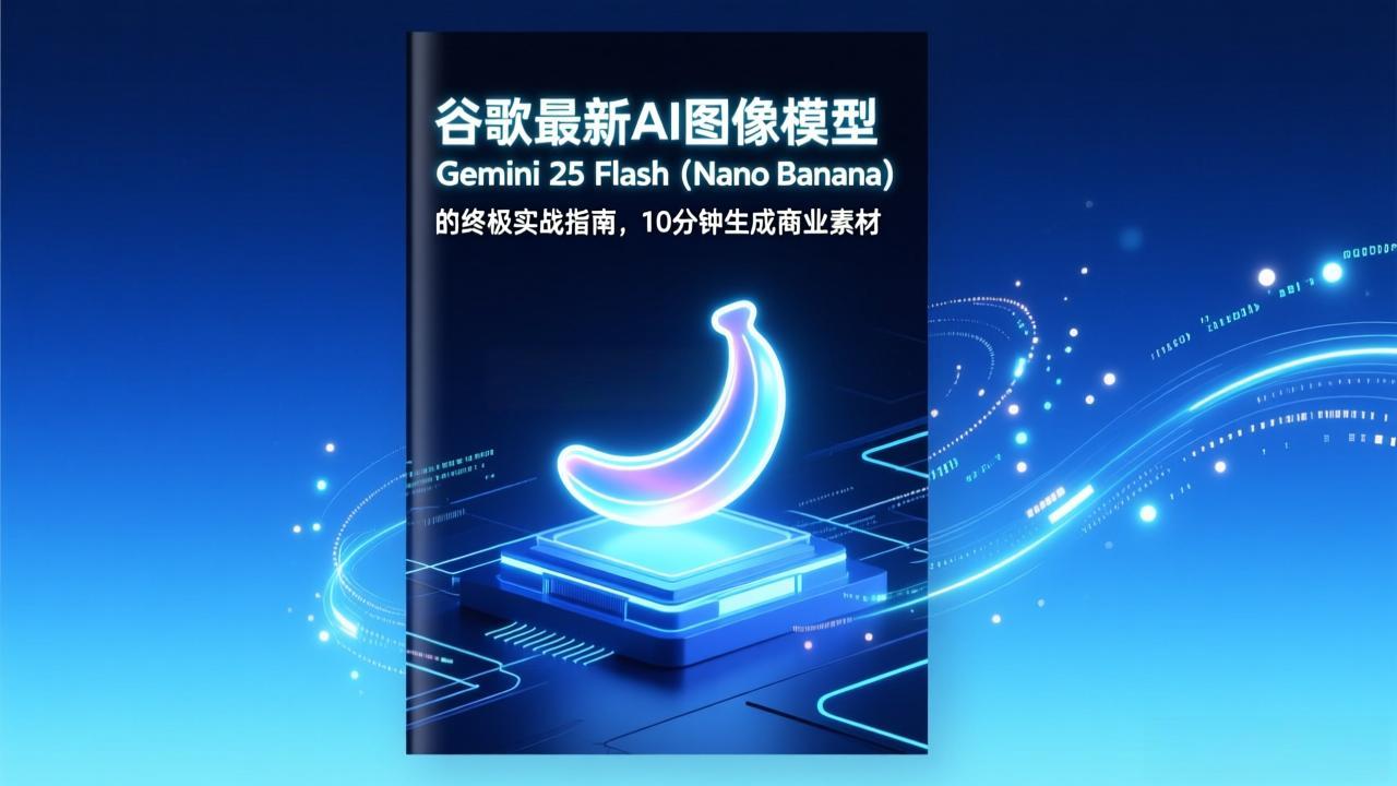 谷歌最新AI图像模型Gemini 2.5 Flash(Nano Banana-聚业
