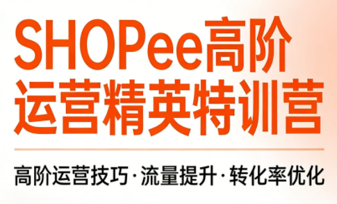 梦凡老师·Shopee虾皮高阶运营课程-聚业