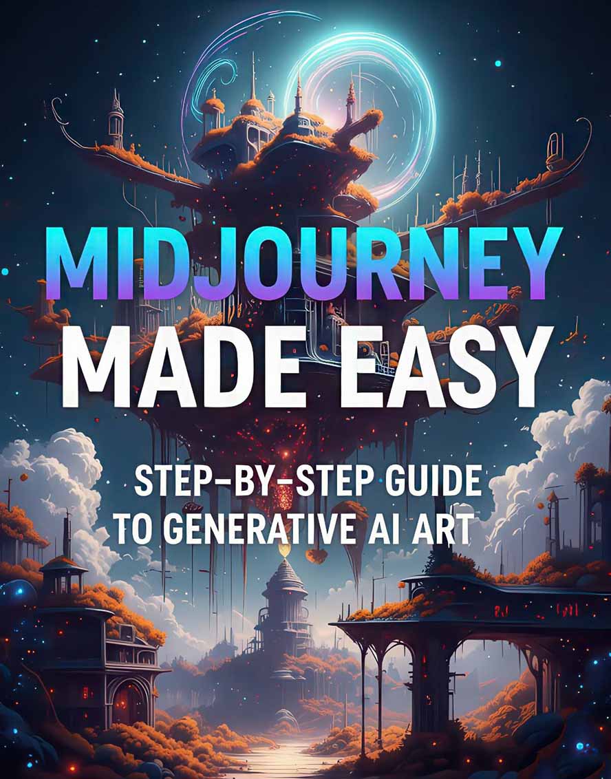 图片[2]-Midjourney AI绘画从零精通指南：提示词工程，风格探索，高效出图，开启创作革命-聚业
