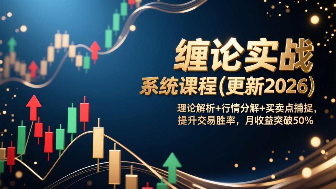 缠论实战系统课程(更新2026-聚业