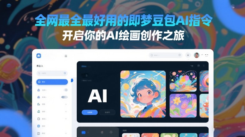 全网最全最好用的即梦豆包AI指令,开启你的AI绘画创作之旅-聚业