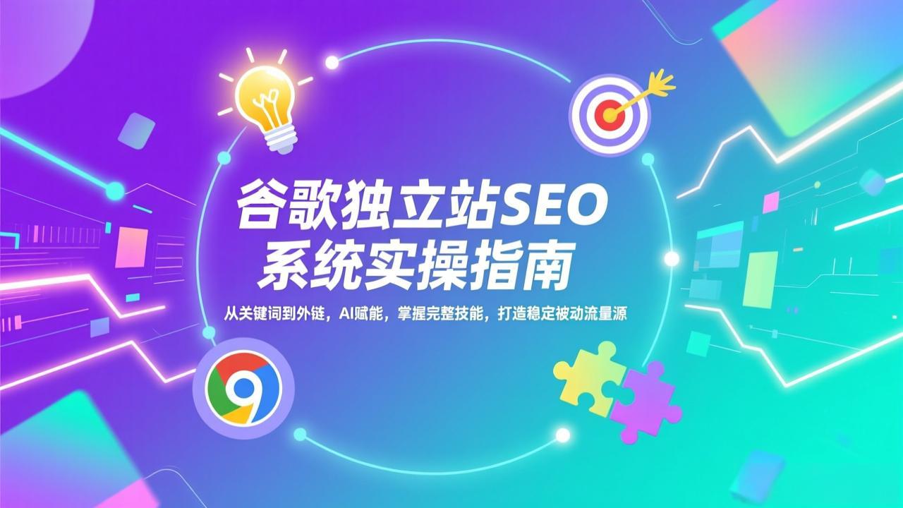 谷歌独立站SEO系统实操(更新-聚业