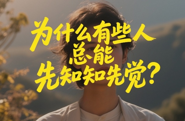 付费文章：为什么有些人总能先知先觉？-聚业