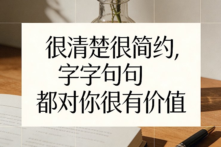 付费文章：很清楚很简约，字字句句都对你很有价值-聚业