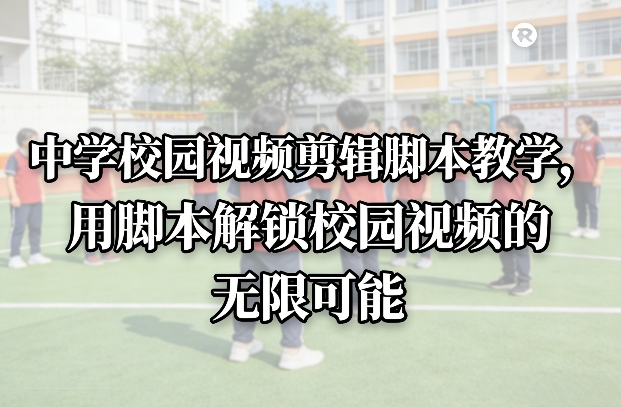 中学校园视频剪辑脚本教学，用脚本解锁校园视频的无限可能-聚业