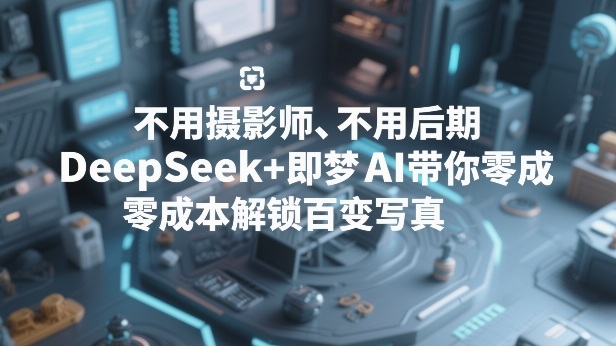 不用摄影师、不用后期,DeepSeek+即梦AI带你零成本解锁百变写真!-聚业