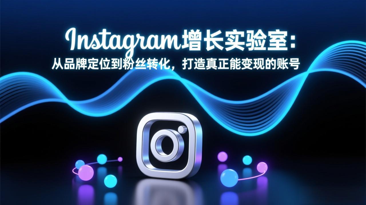 Instagram增长实验室:从品牌定位到粉丝转化,打造真正能变现的账号-聚业