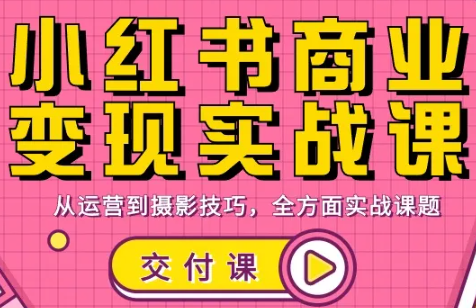 饭饭老师·小红书商业变现实战课-聚业