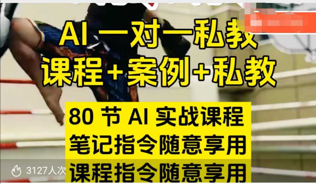 AI指令实战课,课程+案例,80节AI实战课程,笔记指令随意享用,课程指令随意享用(更新26年3月)-聚业