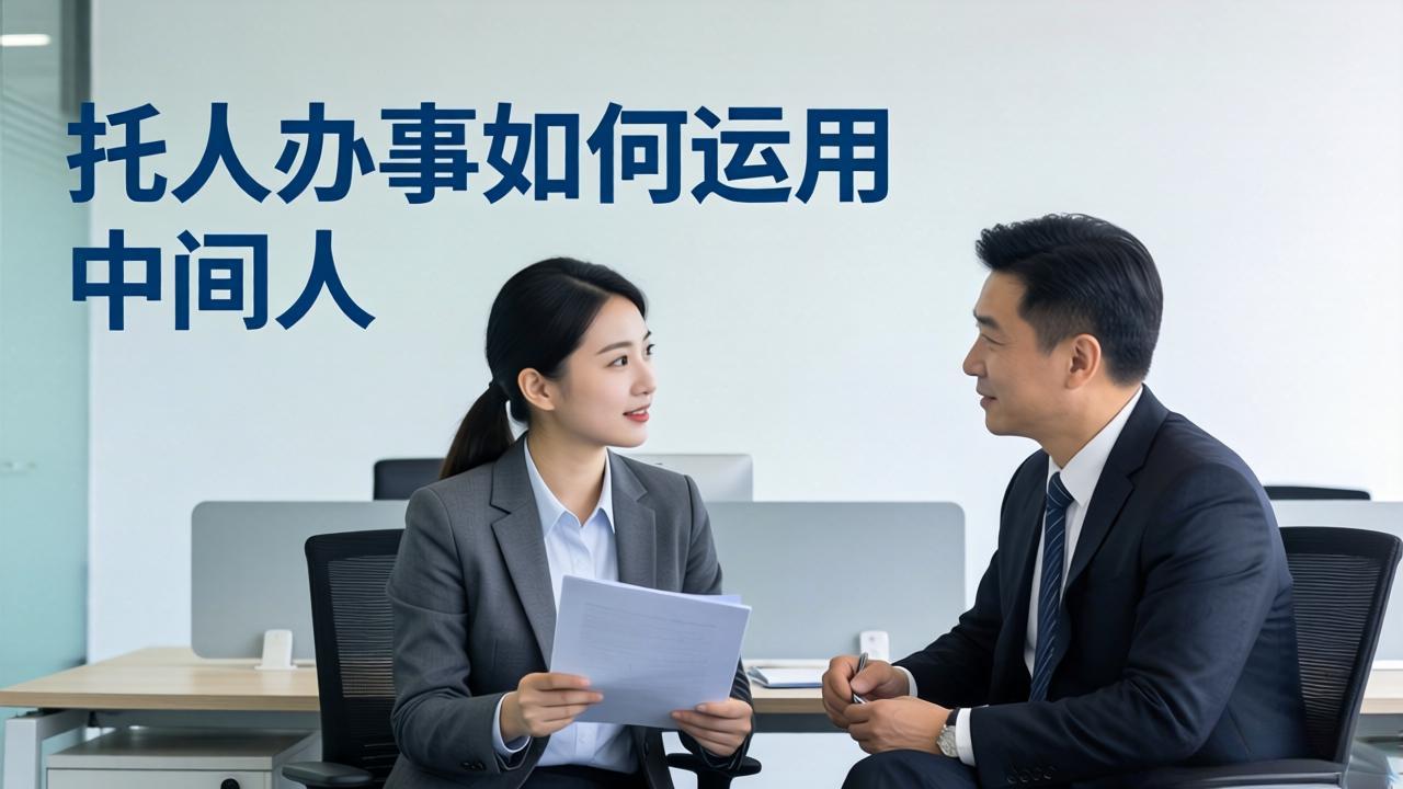 付费文章：托人办事如何运用中间人？-聚业