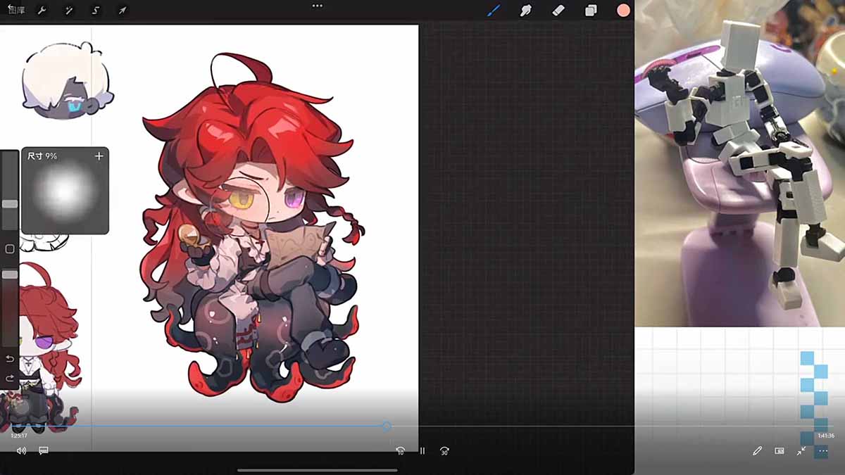 图片[3]-零基础学Q版立绘：从头身比例到服装细化，掌握让角色又可爱又有设计感的核心技法-聚业