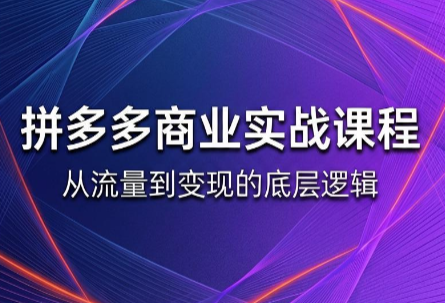 缥缈·2026拼多多课程(更新6月)-聚业