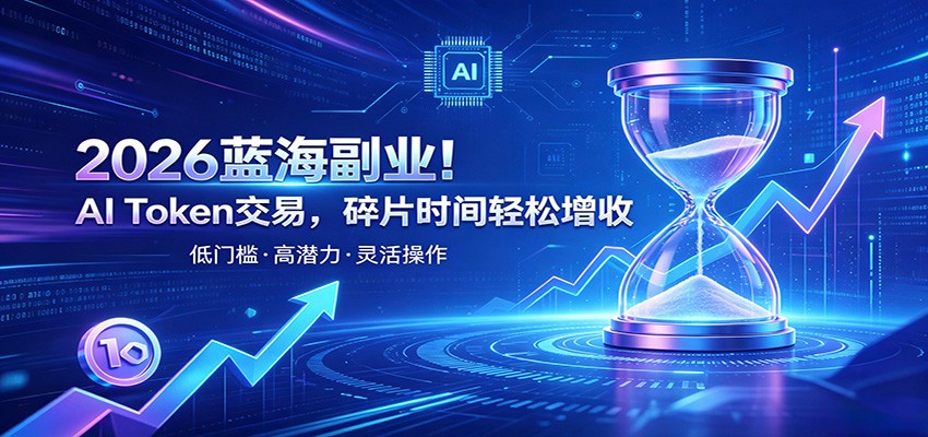 AI Token算力赛道!普通人可入局的数字副业,零门槛快速起步-聚业