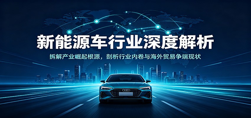 新能源车行业深度解析:拆解产业崛起根源,剖析行业内卷与海外贸易争端现状-聚业