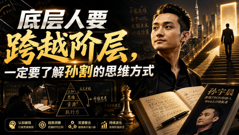 付费文章:底层人要跨越阶层,一定要了解孙割的思维方式-聚业