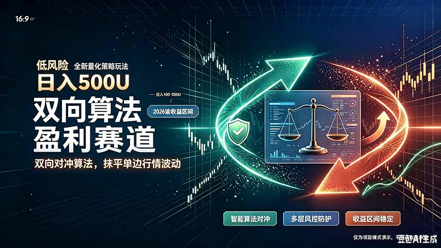 算法对冲/EA量化,日入500刀,躺着赚钱!你把它当做“自动提款机”,它把你就爆了-聚业