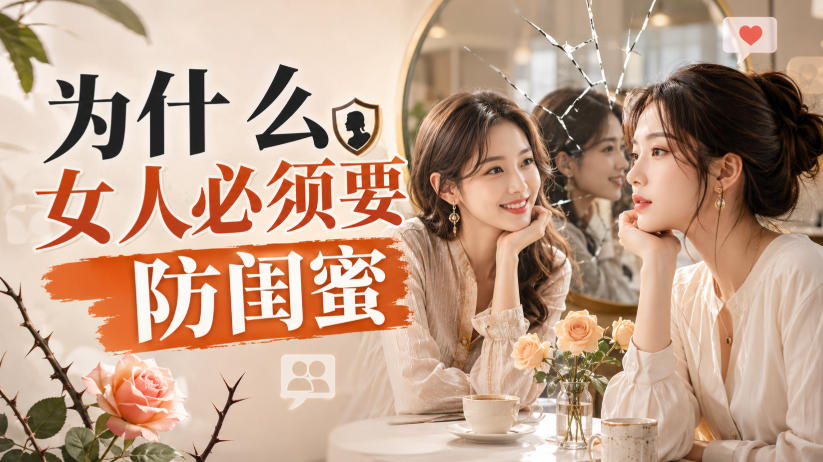 付费文章:为什么女人必须要防闺蜜-聚业