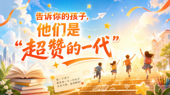 某付费社群专属文章:告诉你的孩子,他们是“超赞的一代”。-聚业