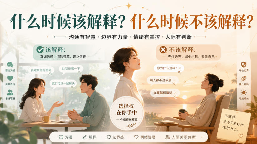 付费文章:什么时候该解释?什么时候不该解释?-聚业