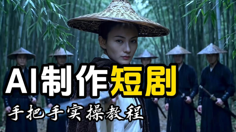 【保姆级手把手教程】AI短剧制作完整流程教学,从小白零基础到成片大神-聚业